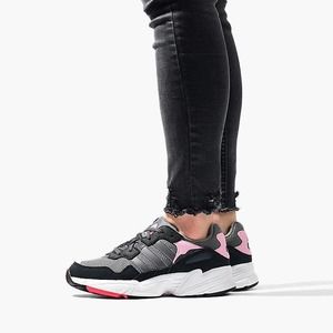 adidas Originals Yung-96 F35274 Sneakers Lace Up Shoes Gray Pink.
